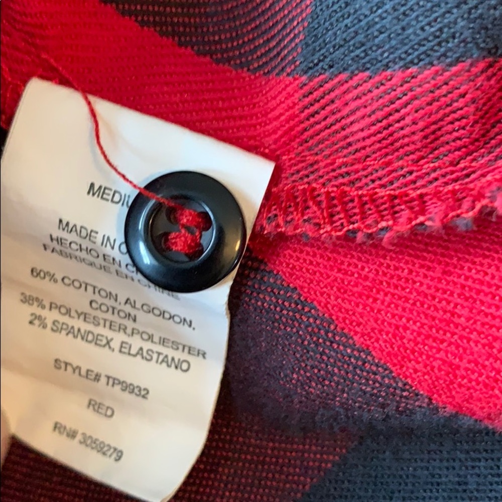 Buffalo Plaid Button Up - Picture 6 of 6